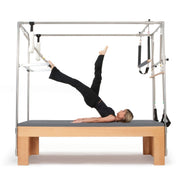 Elina Pilates Cadillac with Adjustable Anodized Aluminum Bar and Padded Trapeze for Stability image 3