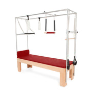 Elina Pilates Cadillac with Adjustable Anodized Aluminum Bar and Padded Trapeze for Stability image 8