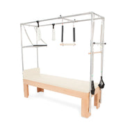 Elina Pilates Cadillac with Adjustable Anodized Aluminum Bar and Padded Trapeze for Stability image 7
