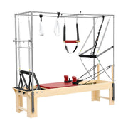 Elina Pilates Cadillac Reformer – Convertible Design, Adjustable Bar, Versatile Springs, 94.5" x 30.7" image 9