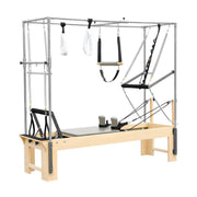 Elina Pilates Cadillac Reformer – Convertible Design, Adjustable Bar, Versatile Springs, 94.5" x 30.7" image 7