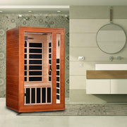 Cordoba 2 Person Ultra Low EMF FAR Infrared Sauna - Canadian Hemlock image 14