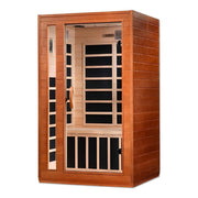 Cordoba 2 Person Ultra Low EMF FAR Infrared Sauna - Canadian Hemlock image 3