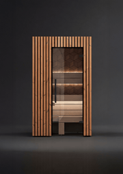Leil Saunas Como 1-120 - 2 Person Indoor Traditional Sauna Kit image 4