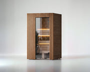 Leil Saunas Como 1-120 - 2 Person Indoor Traditional Sauna Kit image 8