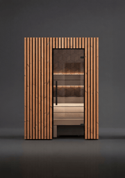 Leil Saunas Como 2-150 - 2 Person Indoor Traditional Sauna Kit image 7