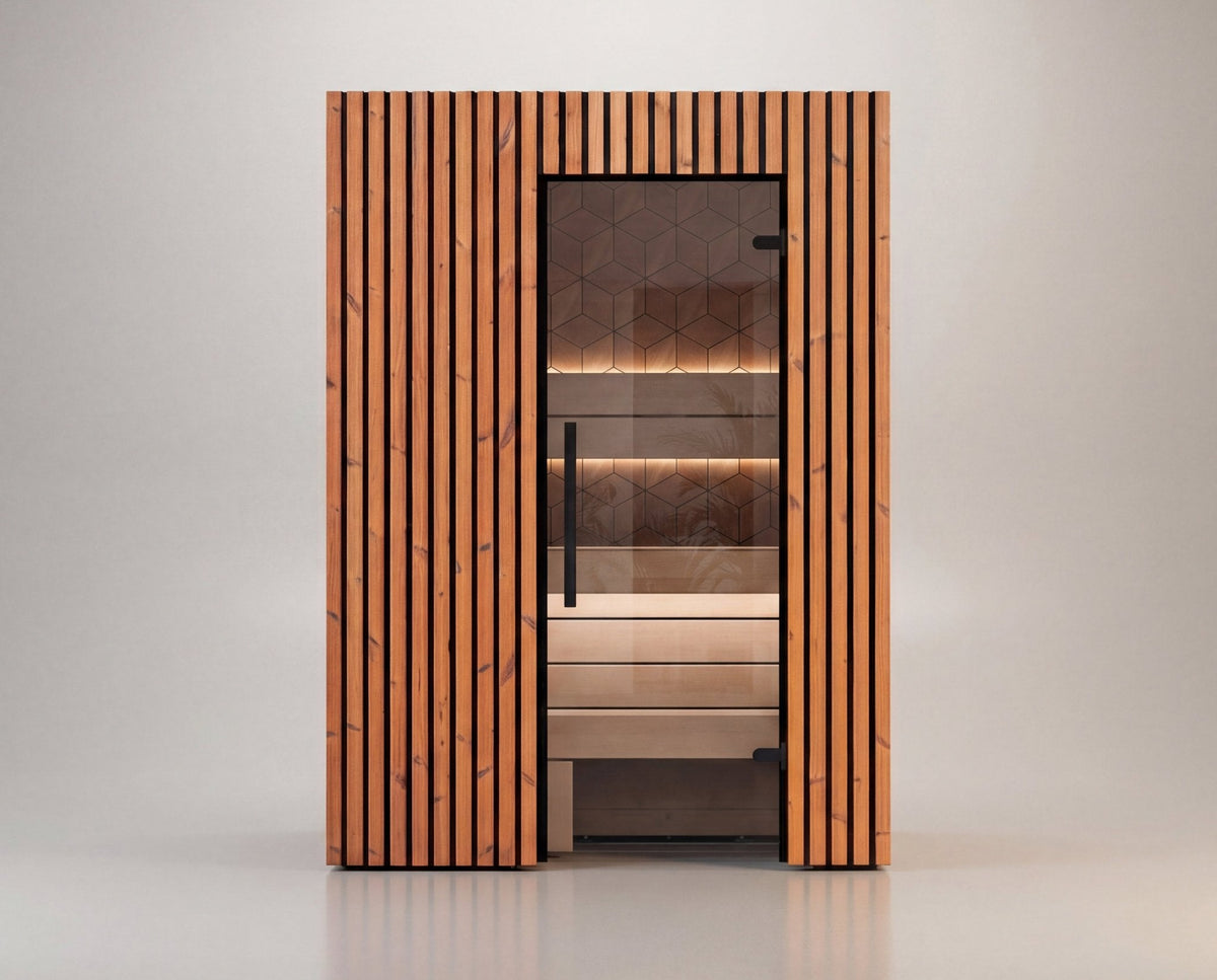 Leil Saunas Como 2-150 - 2 Person Indoor Traditional Sauna Kit