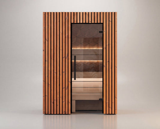 Leil Saunas Como 2-150 - 2 Person Indoor Traditional Sauna Kit