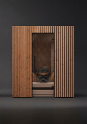 Leil Saunas Como 4-180 - 4 Person Indoor Traditional Sauna Kit image 4