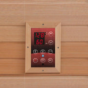 Dynamic Llumeneres 2-Person Ultra Low EMF FAR Infrared Sauna - Canadian Hemlock image 7
