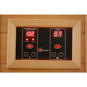 Maxxus "Montilemar Edition" 3 Person Near Zero EMF FAR Infrared Sauna - Canadian Red Cedar image 6