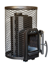 Cozy Heat O Thru-Wall 12kW Sauna Stove - Wood-Burning Sauna Stove image 3