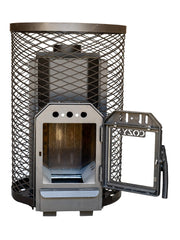 Cozy Heat O Thru-Wall 12kW Sauna Stove - Wood-Burning Sauna Stove image 2