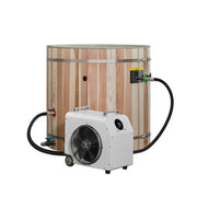 Dynamic Cold Plunge Therapy Cedar Barrel Spa – Plastic Tub | Chiller Not Included - Sold Separate | DCT-B-042-PLPC-34 image 3