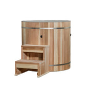 Dynamic Cold Plunge Therapy Cedar Barrel Spa – Plastic Tub | Chiller Not Included - Sold Separate | DCT-B-042-PLPC-34 image 6
