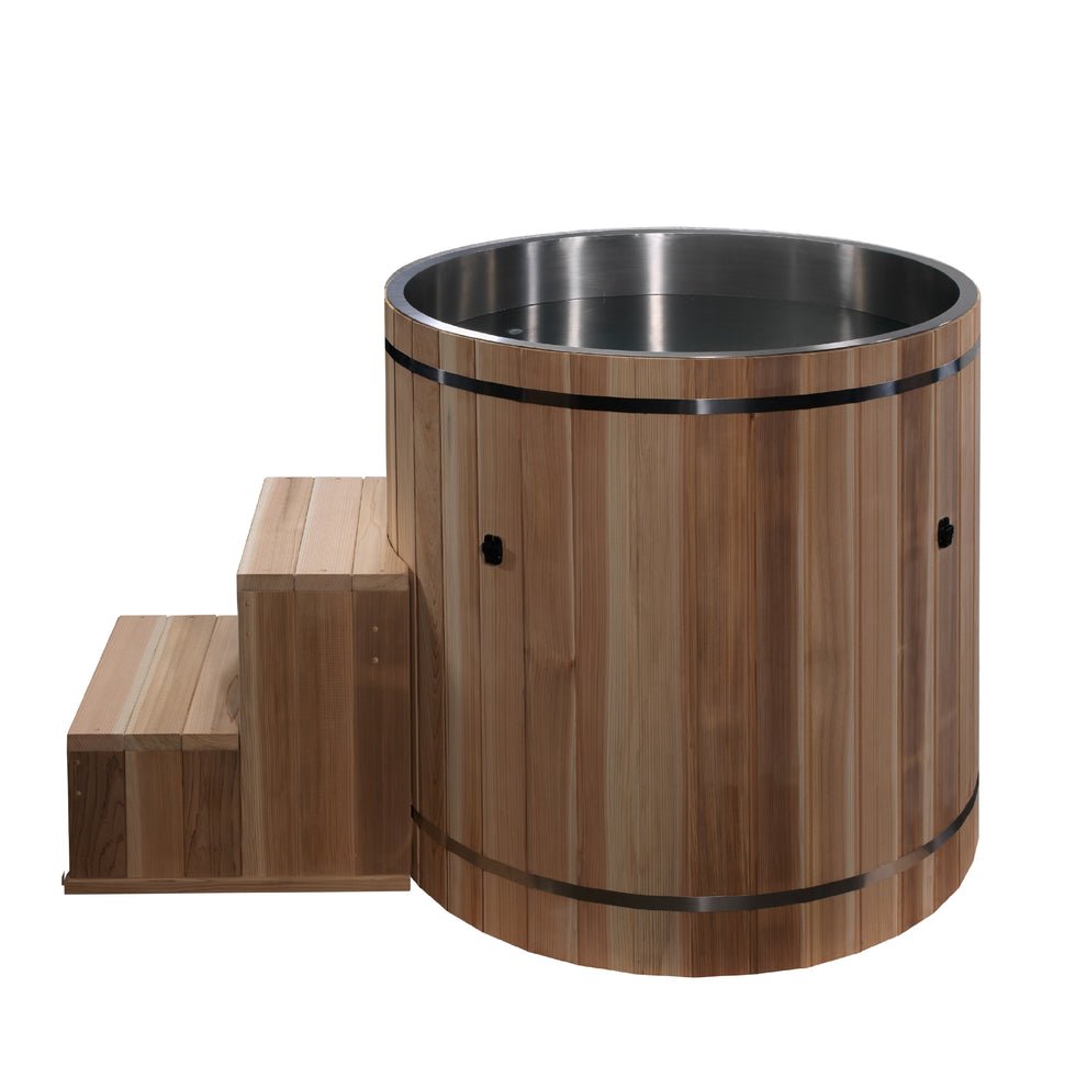 Dynamic Cold Plunge Therapy Barrel 304 Stainless Steel Cold Plunge | Chiller Not Included - Sold Separate | DCT-B-042-SSPC-34