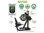 Dynamic Fluid M750 Cycle XT Recumbent Bike & Upper Body Ergometer image 4