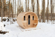 Dundalk LeisureCraft CT Elation 2-4 Person Traditional Outdoor Barrel Sauna image 3