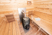 Dundalk LeisureCraft CT Elation 2-4 Person Traditional Outdoor Barrel Sauna image 18