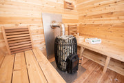 Dundalk LeisureCraft CT Elation 2-4 Person Traditional Outdoor Barrel Sauna image 22