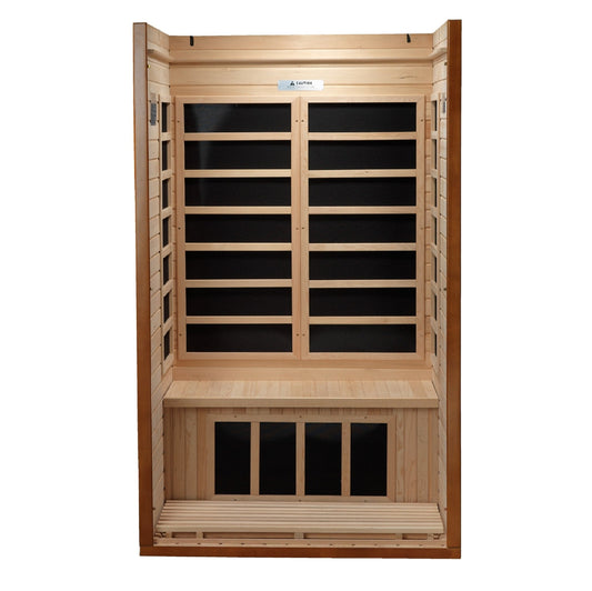 Dynamic Saunas Gracia 1-2 Person Low EMF FAR IR Sauna (DYN-6119-01)