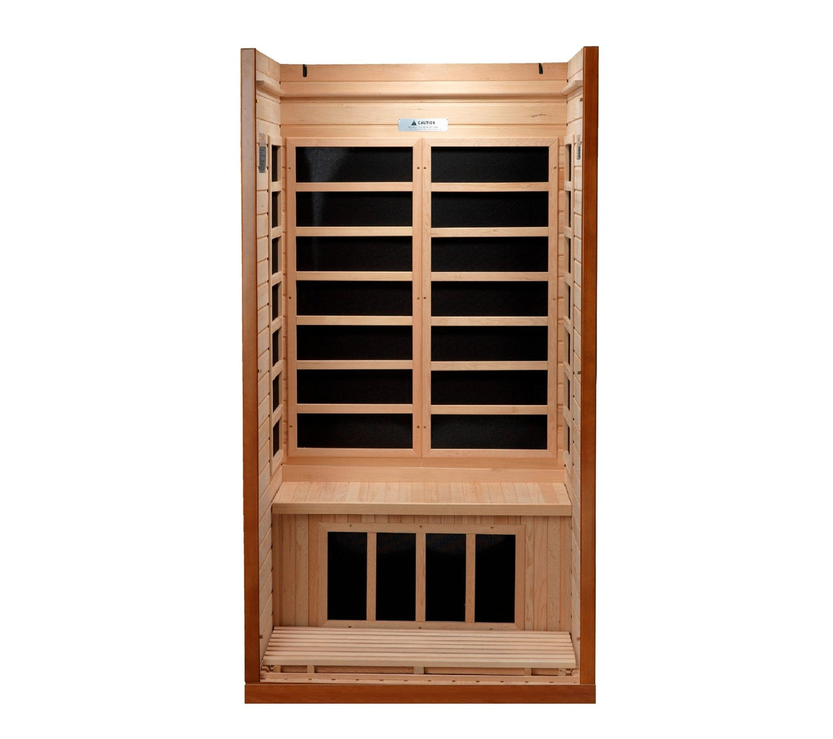 Dynamic Saunas Barcelona Elite 1-2 Person Ultra Low EMF Far IR Sauna (DYN-6106-01 Elite)