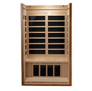 Barcelona 1-2-person Low EMF Infrared Sauna - Canadian Hemlock image 5