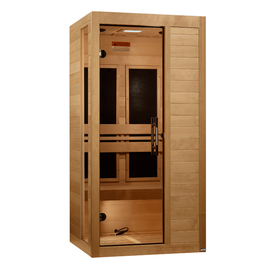 Dynamic Saunas Veneto 1-2 Person Ultra Low EMF FAR IR Sauna (DYN-6115-05 Elite)