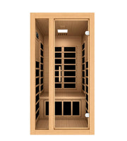 Dynamic Saunas Gracia 1-2 Person Ultra Low EMF FAR IR Sauna (DYN-6119-01 Elite) image 17