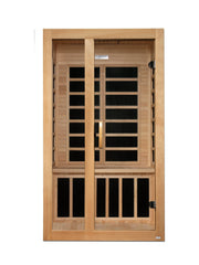 Dynamic Saunas Gracia 1-2 Person Ultra Low EMF FAR IR Sauna (DYN-6119-01 Elite)
