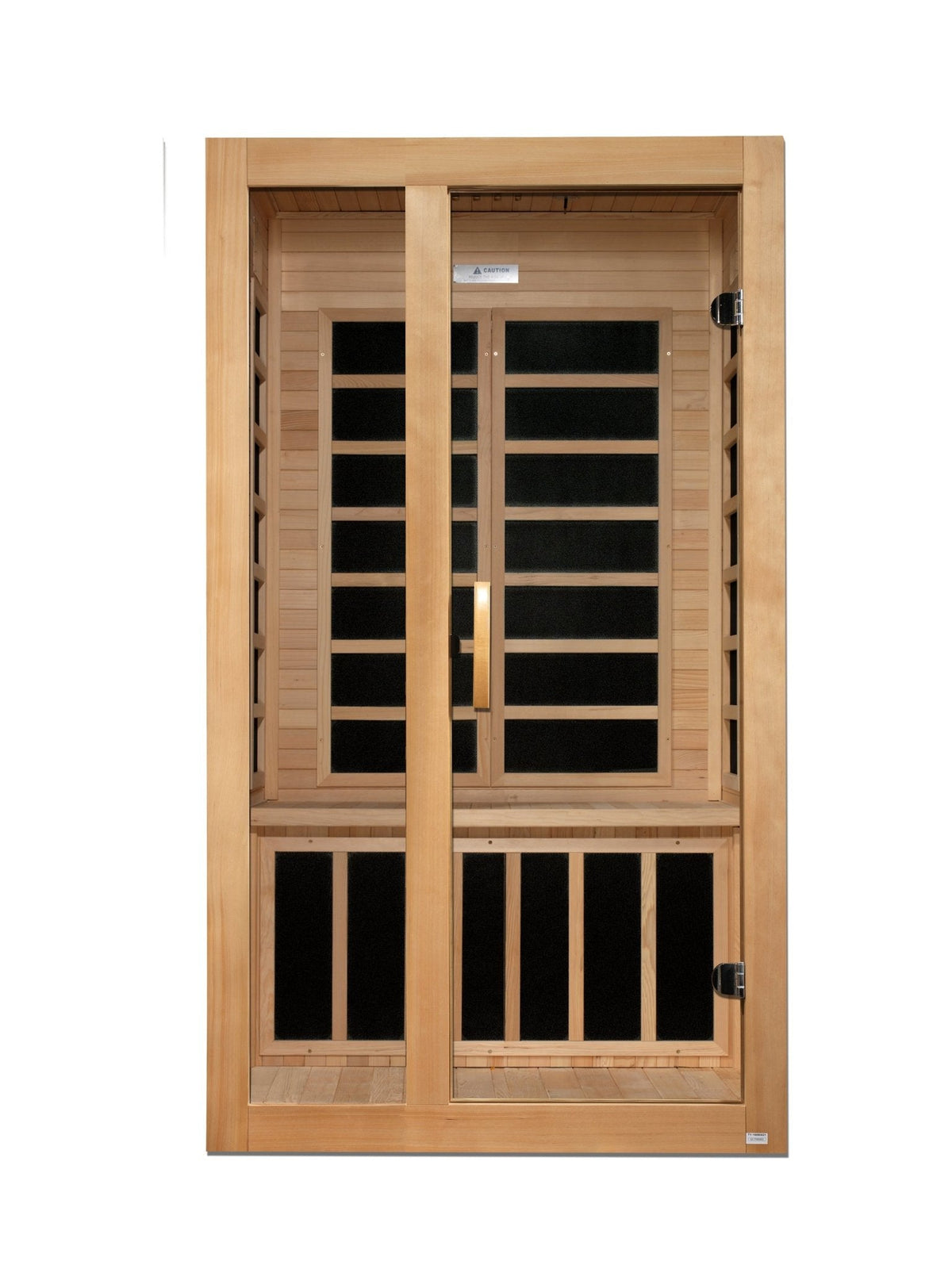 Dynamic Saunas Gracia 1-2 Person Ultra Low EMF FAR IR Sauna (DYN-6119-01 Elite)