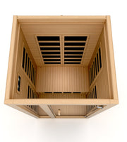 Dynamic Saunas Gracia 1-2 Person Ultra Low EMF FAR IR Sauna (DYN-6119-01 Elite) image 2