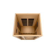 Gracia 1-2 Person Low EMF FAR Infrared Sauna - Canadian Hemlock image 7