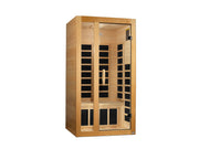 Dynamic Saunas Gracia 1-2 Person Ultra Low EMF FAR IR Sauna (DYN-6119-01 Elite) image 14