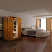 Dynamic Saunas Versailles 2 Person Ultra Low EMF Far IR Sauna (DYN-6202-03 Elite) image 13