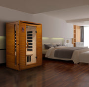 Dynamic Saunas Versailles 2 Person Low EMF Far IR Sauna (DYN-6202-03) image 3