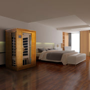 Dynamic Saunas Versailles 2 Person Ultra Low EMF Far IR Sauna (DYN-6202-03 Elite) image 5