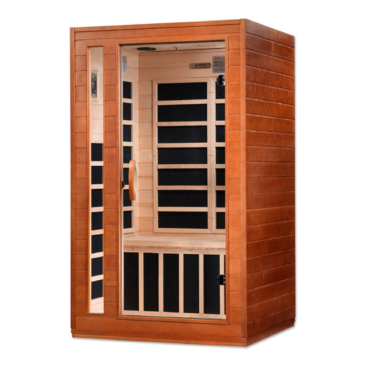 Dynamic Saunas Cordoba 2 Person Low EMF - FAR Infrared Sauna (DYN-6203-01)