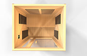 Dynamic Saunas Cordoba 2 Person Low EMF - FAR Infrared Sauna (DYN-6203-01) image 5