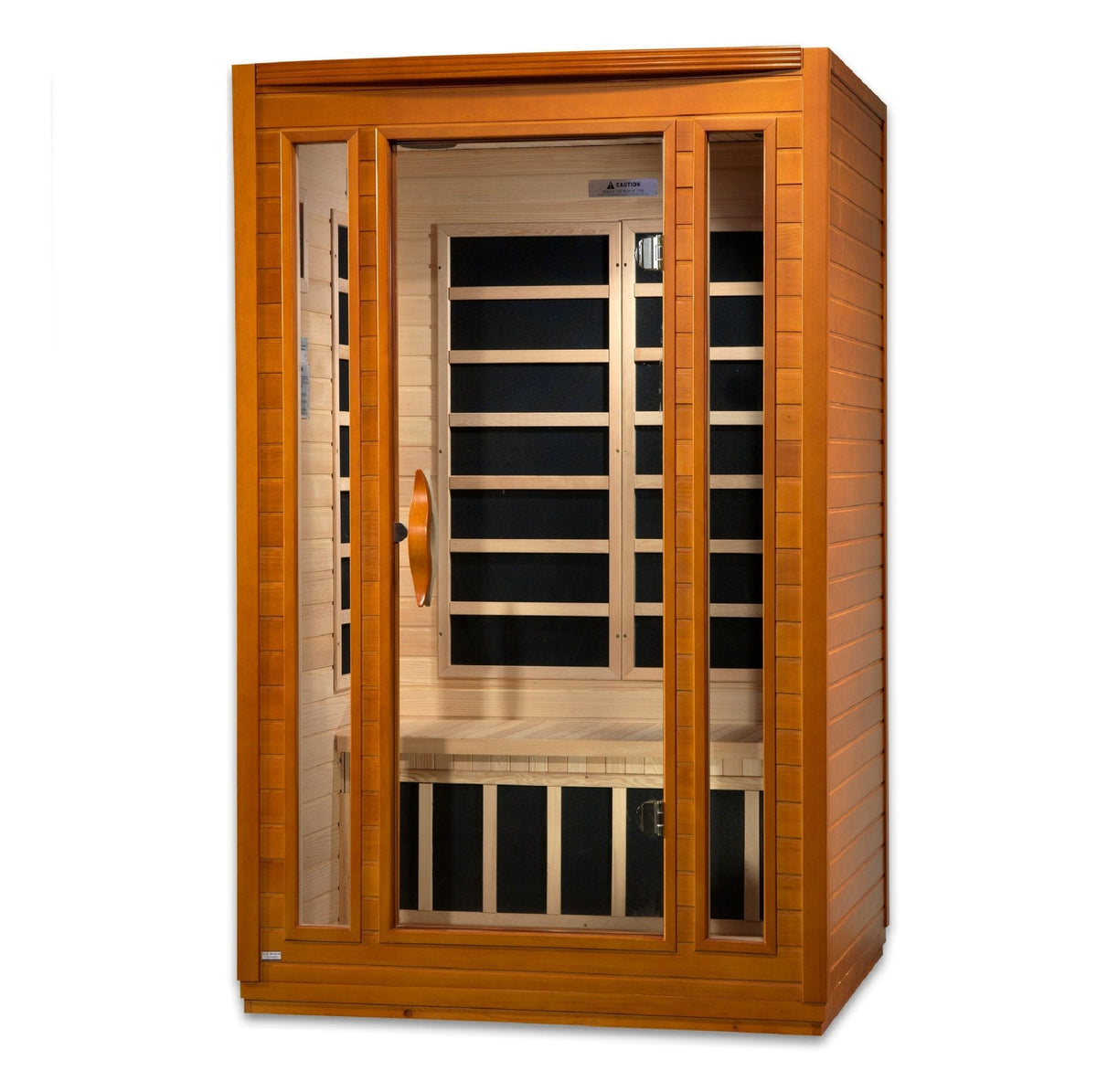 Dynamic Saunas San Marino Elite 2 Person Ultra Low EMF Far IR Sauna (DYN-6206-01 Elite)