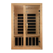 Dynamic Saunas Santiago 2 Person Low EMF FAR IR Sauna (DYN-6209-01)