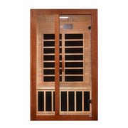 Dynamic Saunas Santiago 2 Person Ultra Low EMF FAR IR Sauna (DYN-6209-02 Elite)