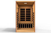Dynamic Saunas Santiago 2 Person Ultra Low EMF FAR IR Sauna (DYN-6209-02 Elite) image 4