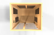Dynamic Saunas Santiago 2 Person Ultra Low EMF FAR IR Sauna (DYN-6209-02 Elite) image 5
