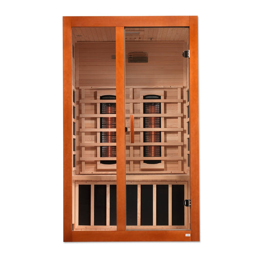 Dynamic Saunas Santiago 2 Person Full Spectrum IR Sauna (DYN-6209-03 FS)