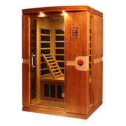 Dynamic Saunas Venice 2 Person Low EMF Far IR Sauna (DYN-6210-01)