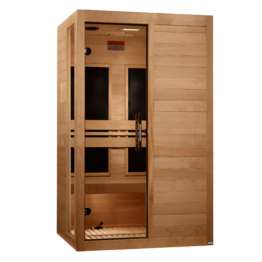 Dynamic Saunas Lucca 2 Person Low EMF FAR IR Sauna (DYN-6215-05)