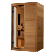 Dynamic Saunas Lucca 2 Person Ultra Low EMF FAR IR Sauna (DYN-6215-05 Elite) image 2