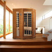 Dynamic Saunas Heming 2 Person Low EMF Far IR Sauna (DYN-6225-02) image 3