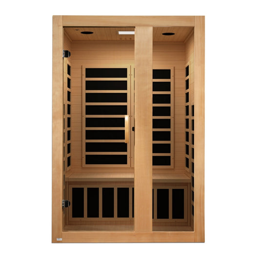 Dynamic Saunas Serena 2 Person Low EMF FAR IR Sauna (DYN-6229-01)
